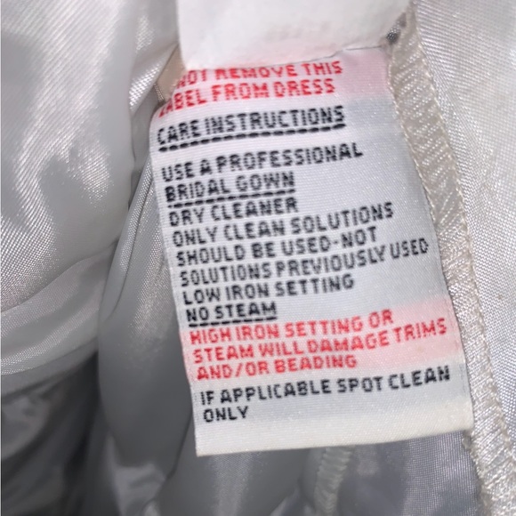 Hayley Paige Sasha Dress Gown Size 12 Formal Wedding Style 6463 - Picture 15 of 15